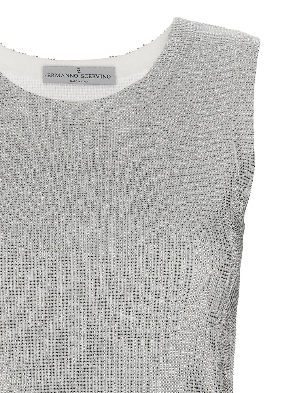 Embellished Jersey Tank Top