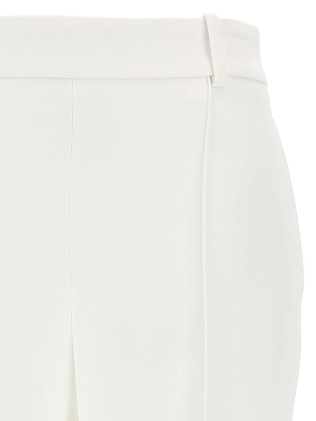 High-Waist Flared Trousers