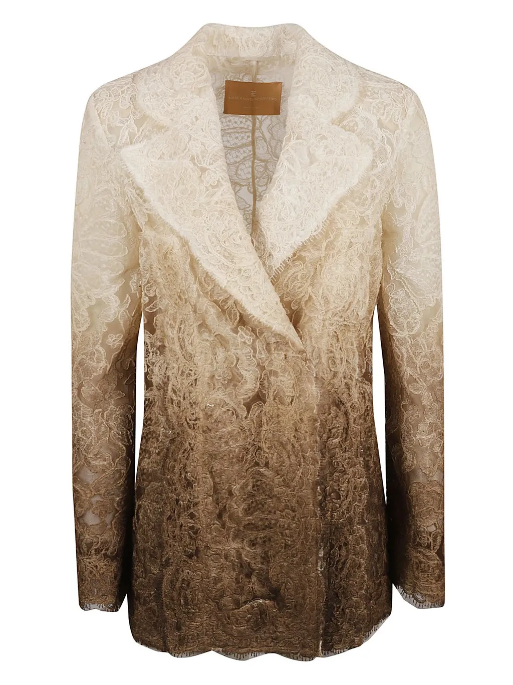 Double-Breasted Laced Jacket