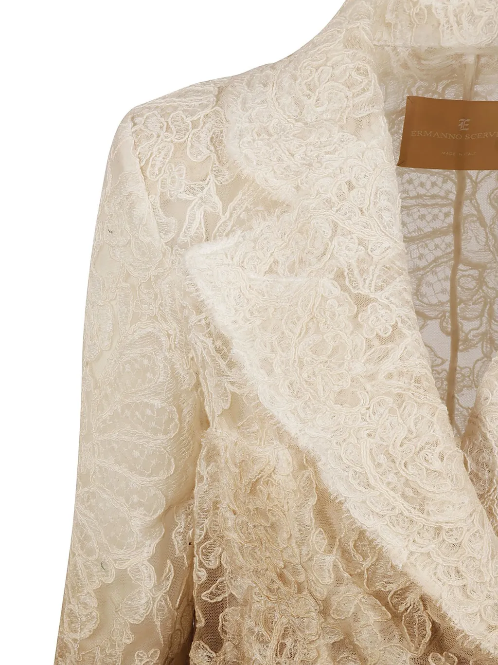 Double-Breasted Laced Jacket
