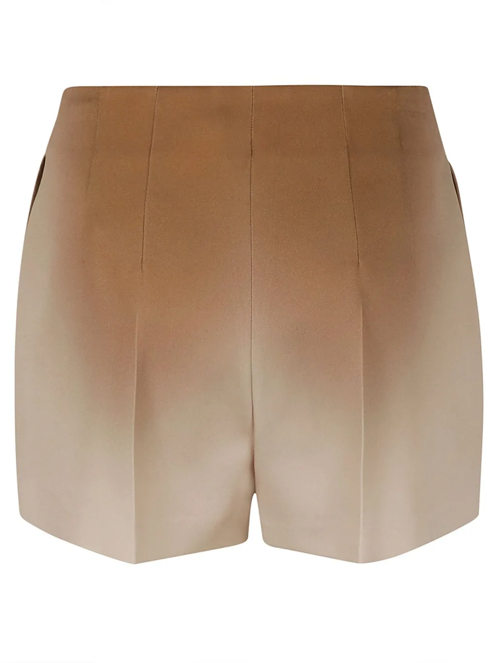 High-Waist Gradient-Effect Shorts