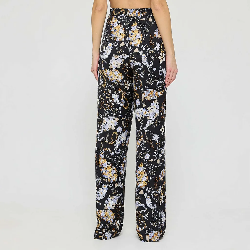 Floral Printed Drawstring Pants