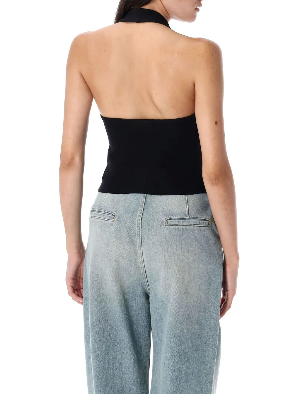 Ribbed Halter Top