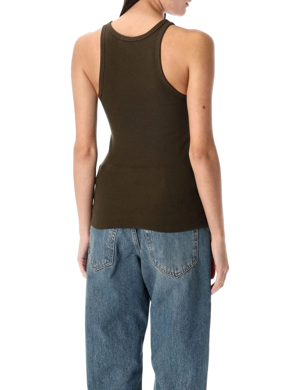 High Neck Slim Tank