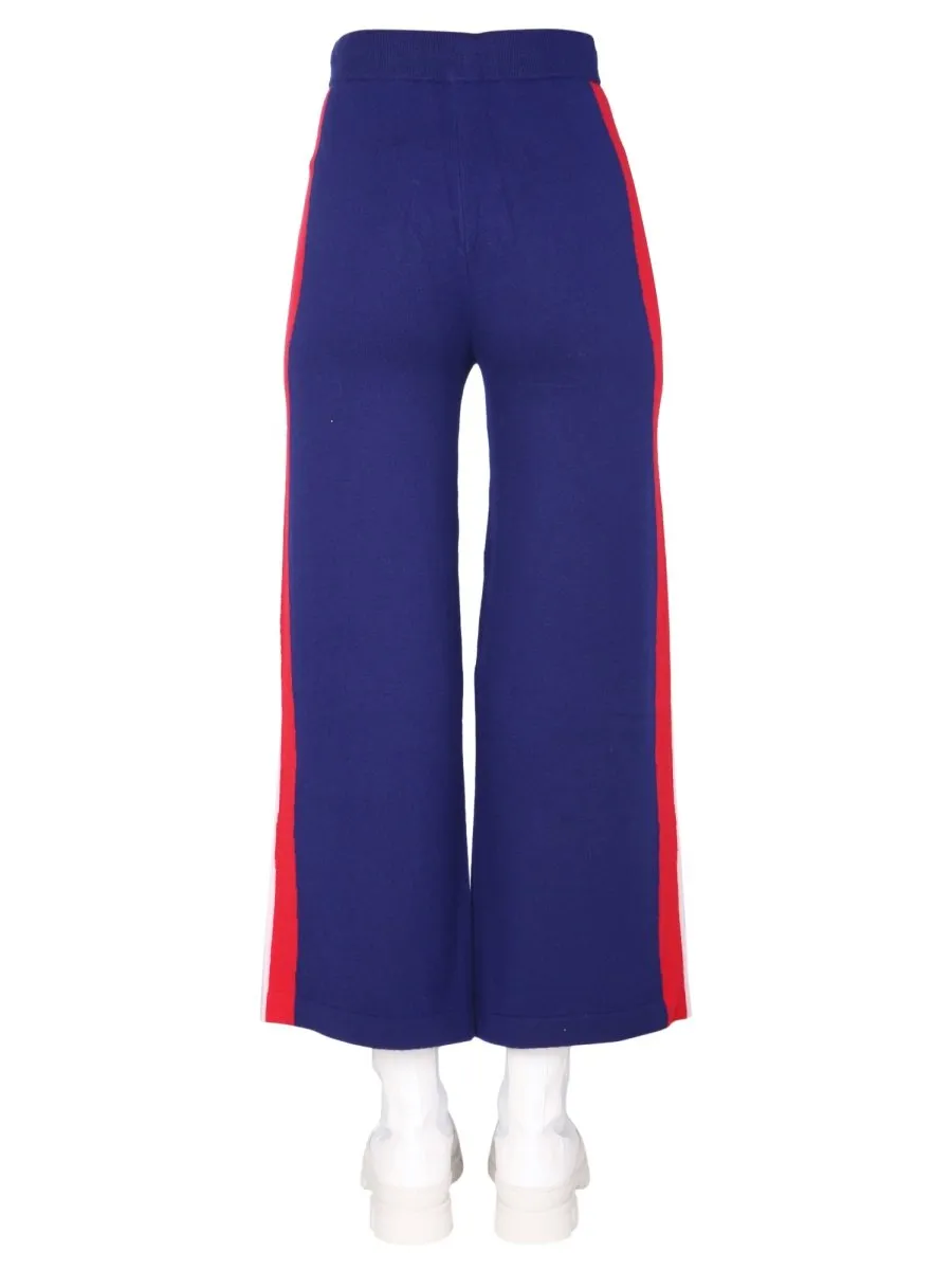 Side Striped Crop Pants