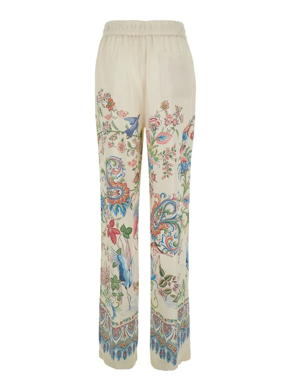 Floral Printed Drawstring Pants