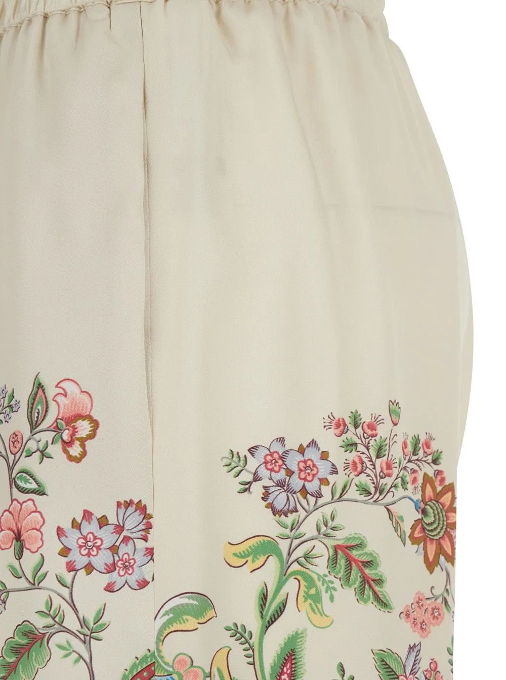 Floral Printed Drawstring Pants