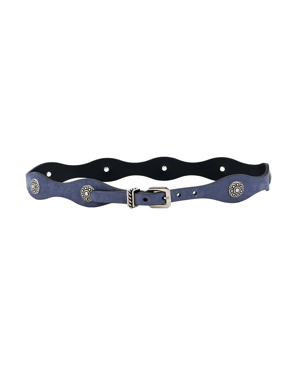 Wavy Buckle Belt