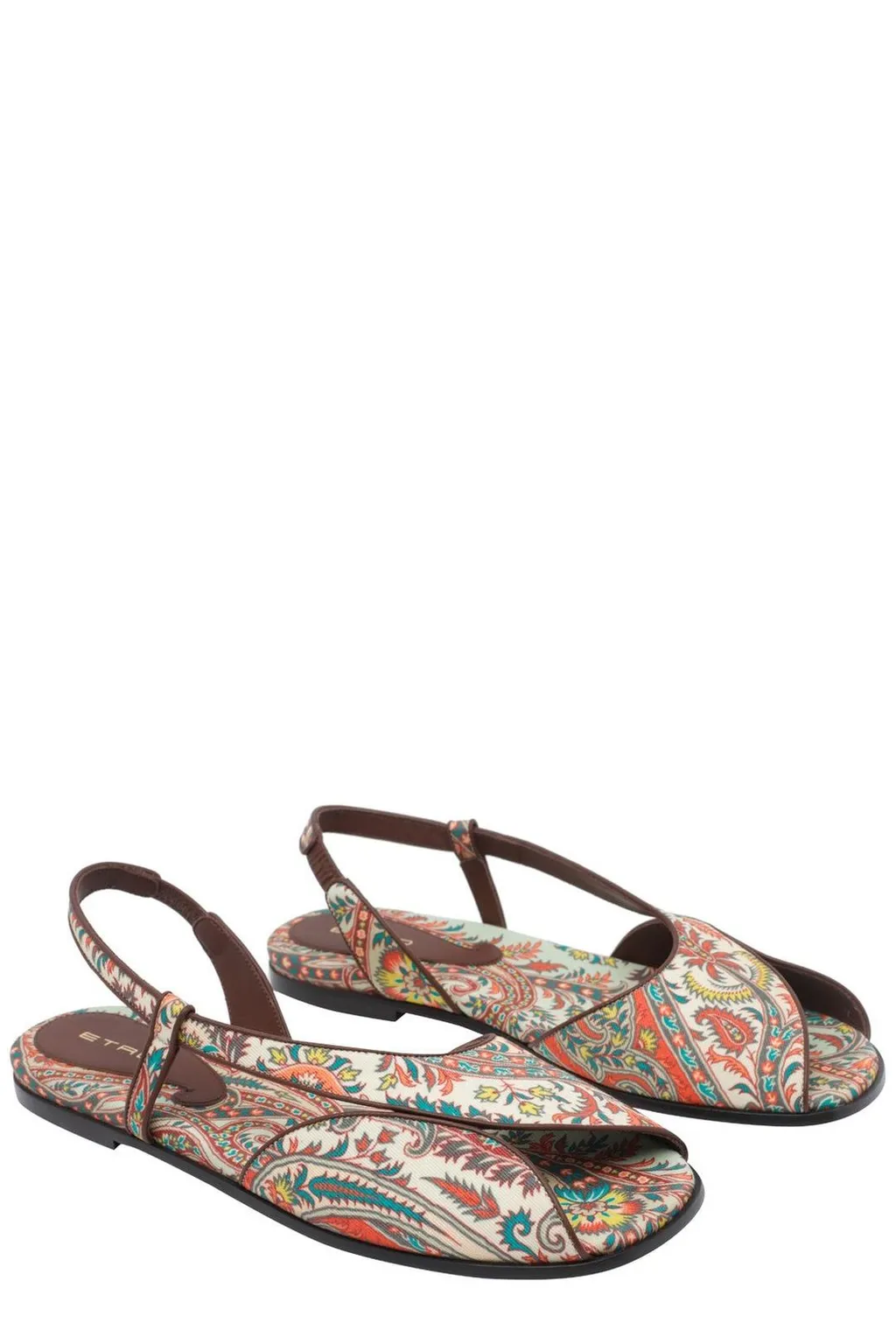 Paisley Printed Sandals