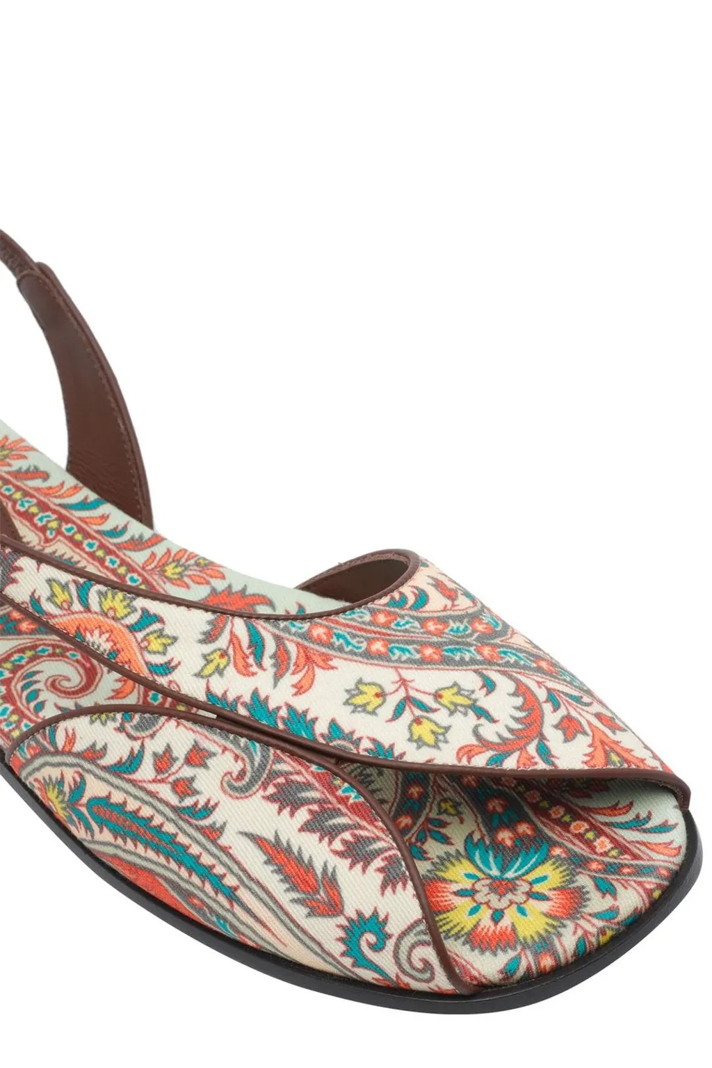 Paisley Printed Sandals