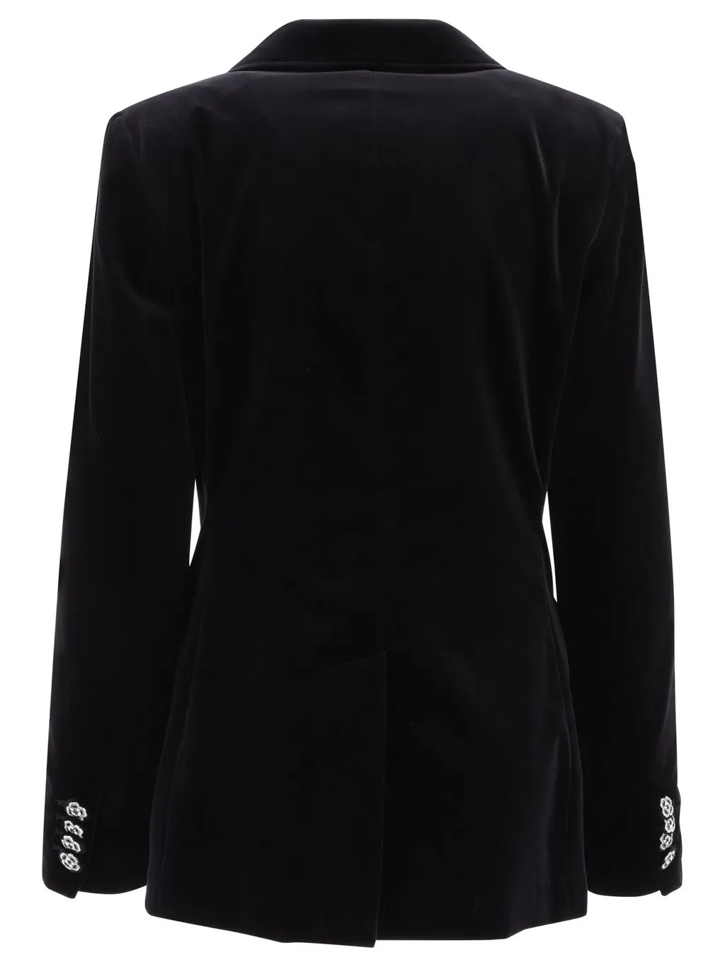 Double Breasted Velvet Jacket