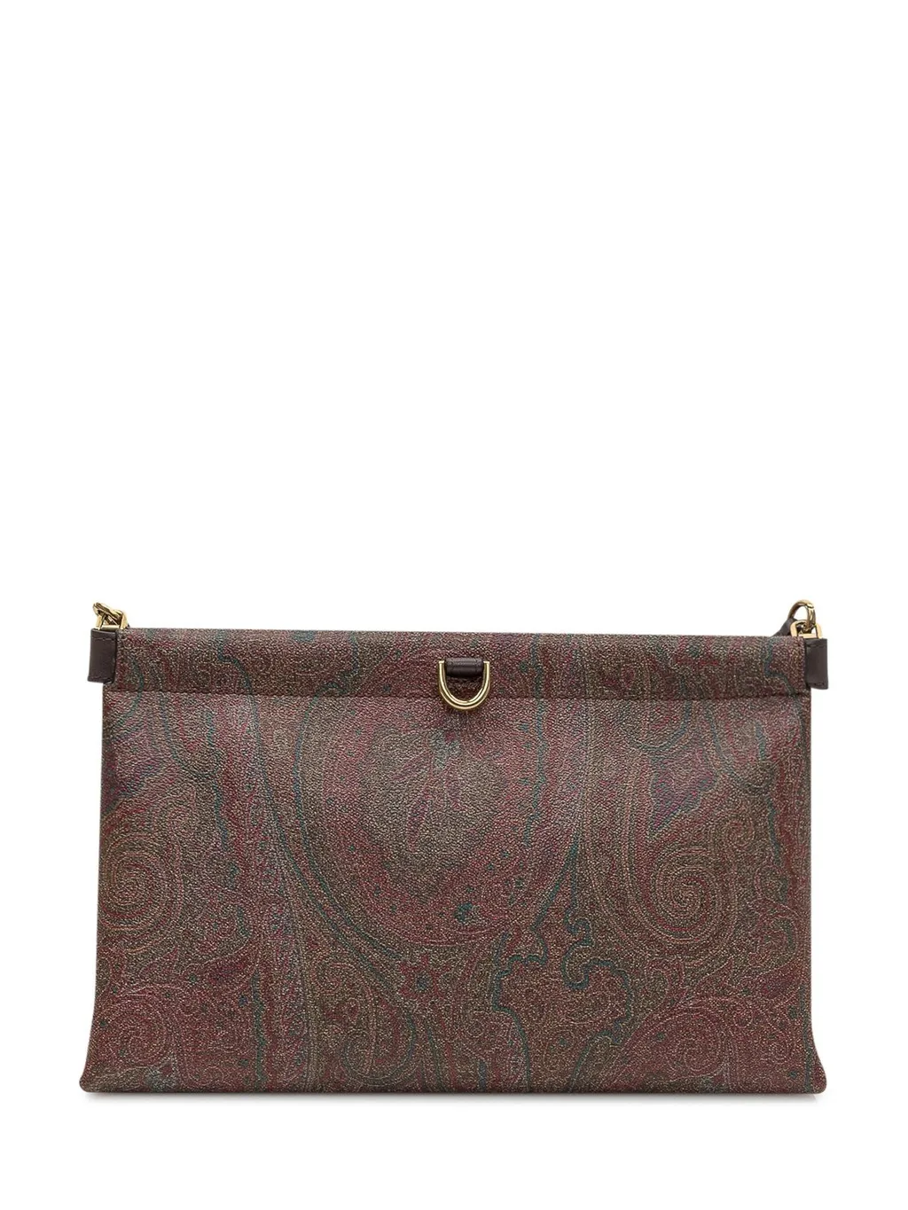 Paisley Jacquard Clutch Bag
