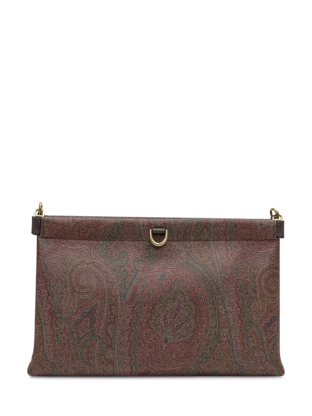 Paisley Jacquard Clutch Bag