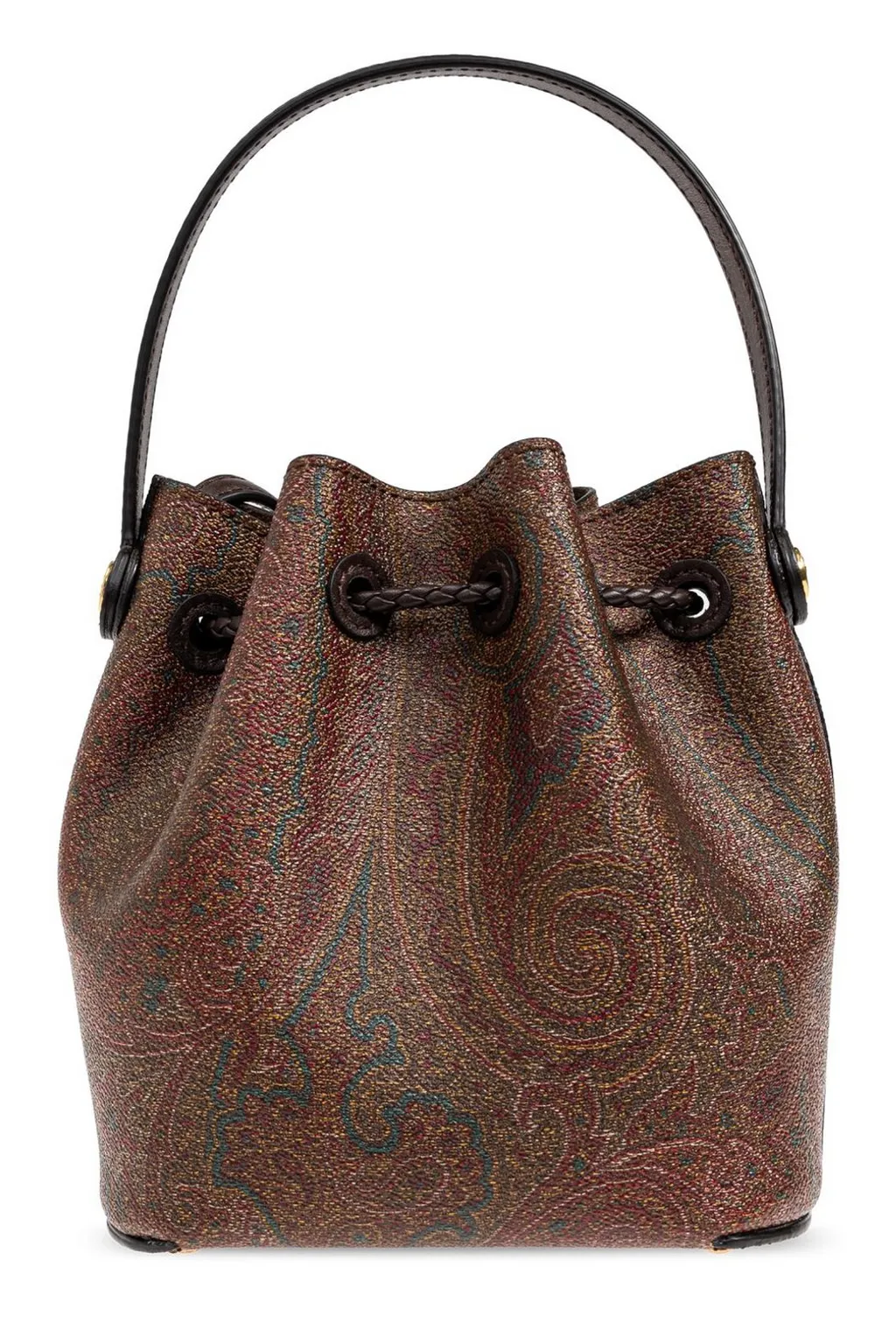 Mini Paisley Bucket Bag