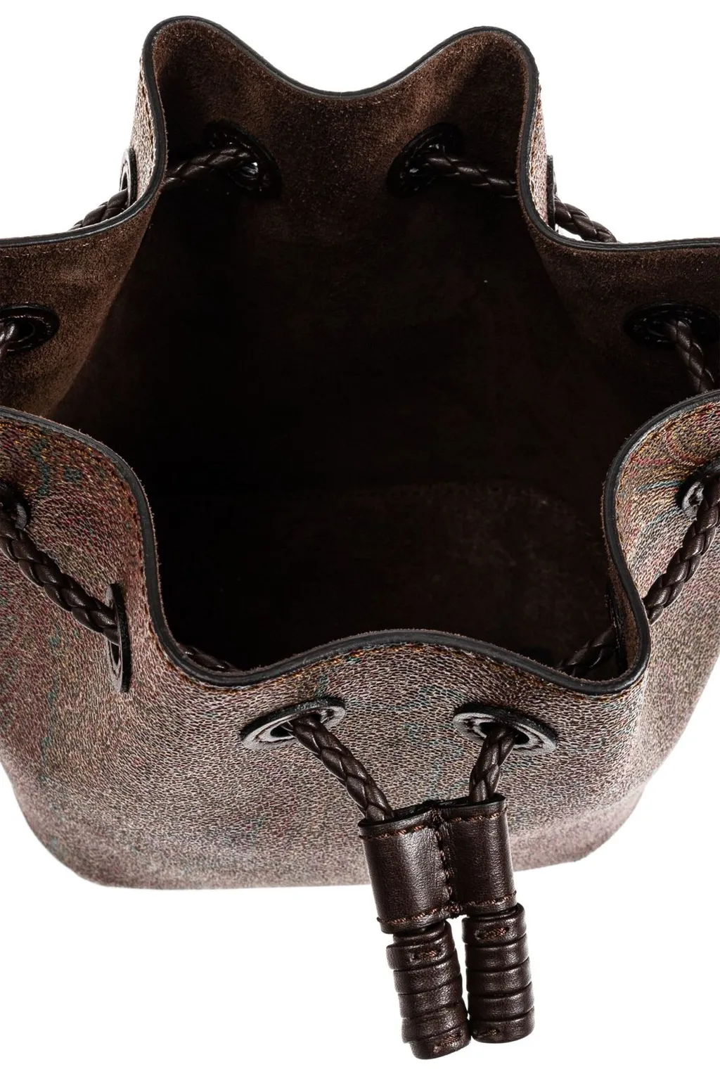 Mini Paisley Bucket Bag