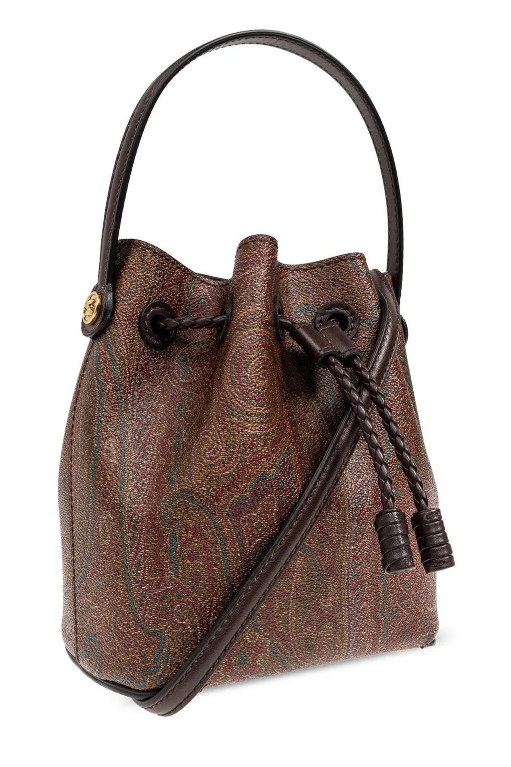 Mini Paisley Bucket Bag