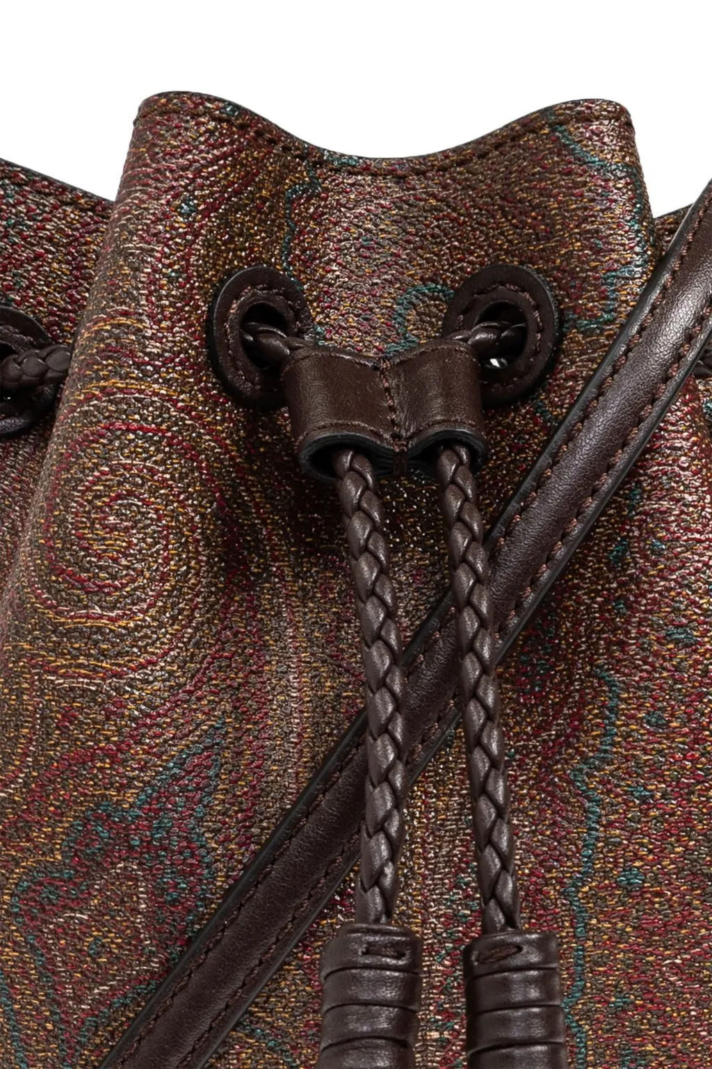 Mini Paisley Bucket Bag