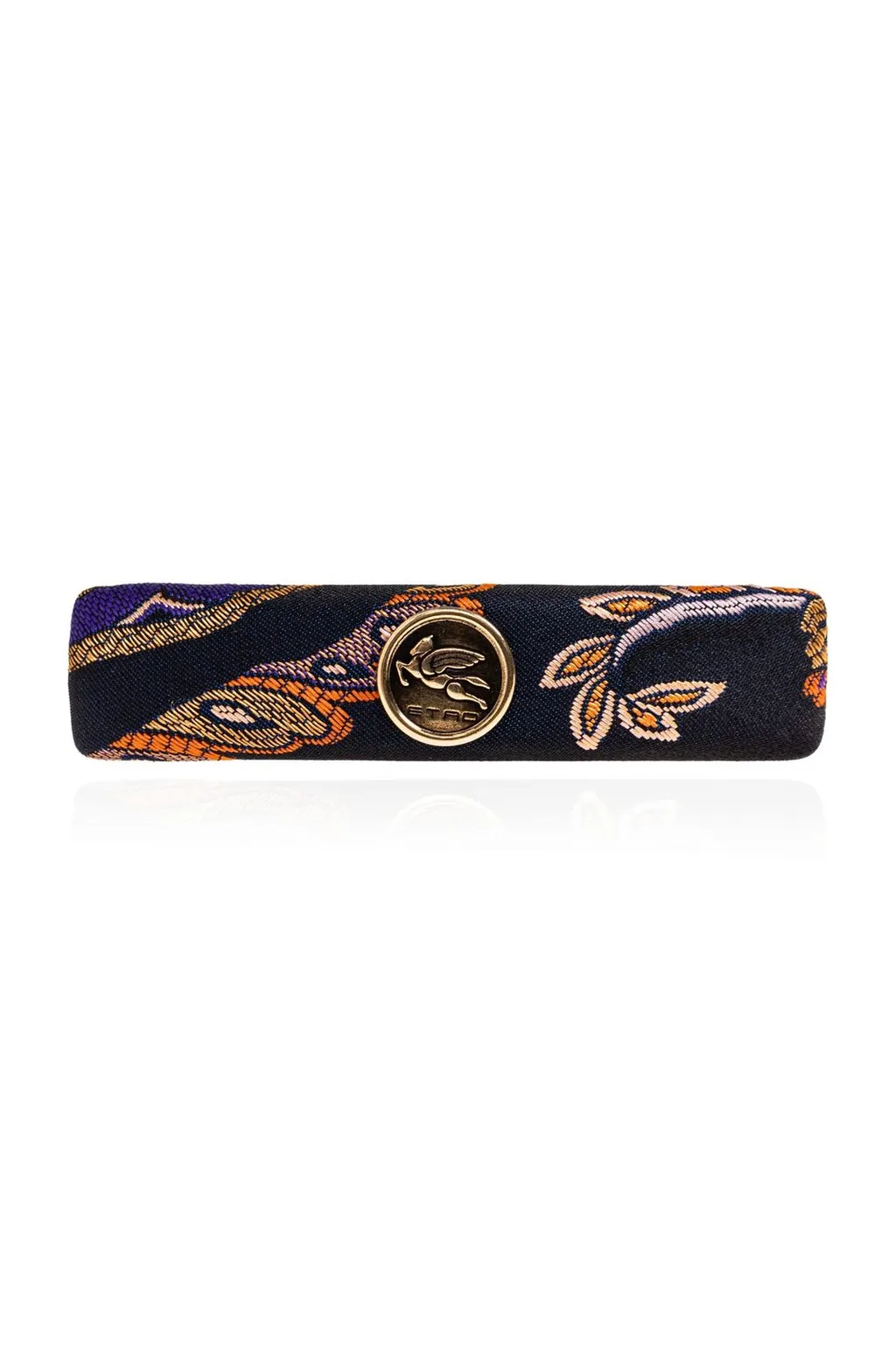 Logo-Plaque Hair Clip