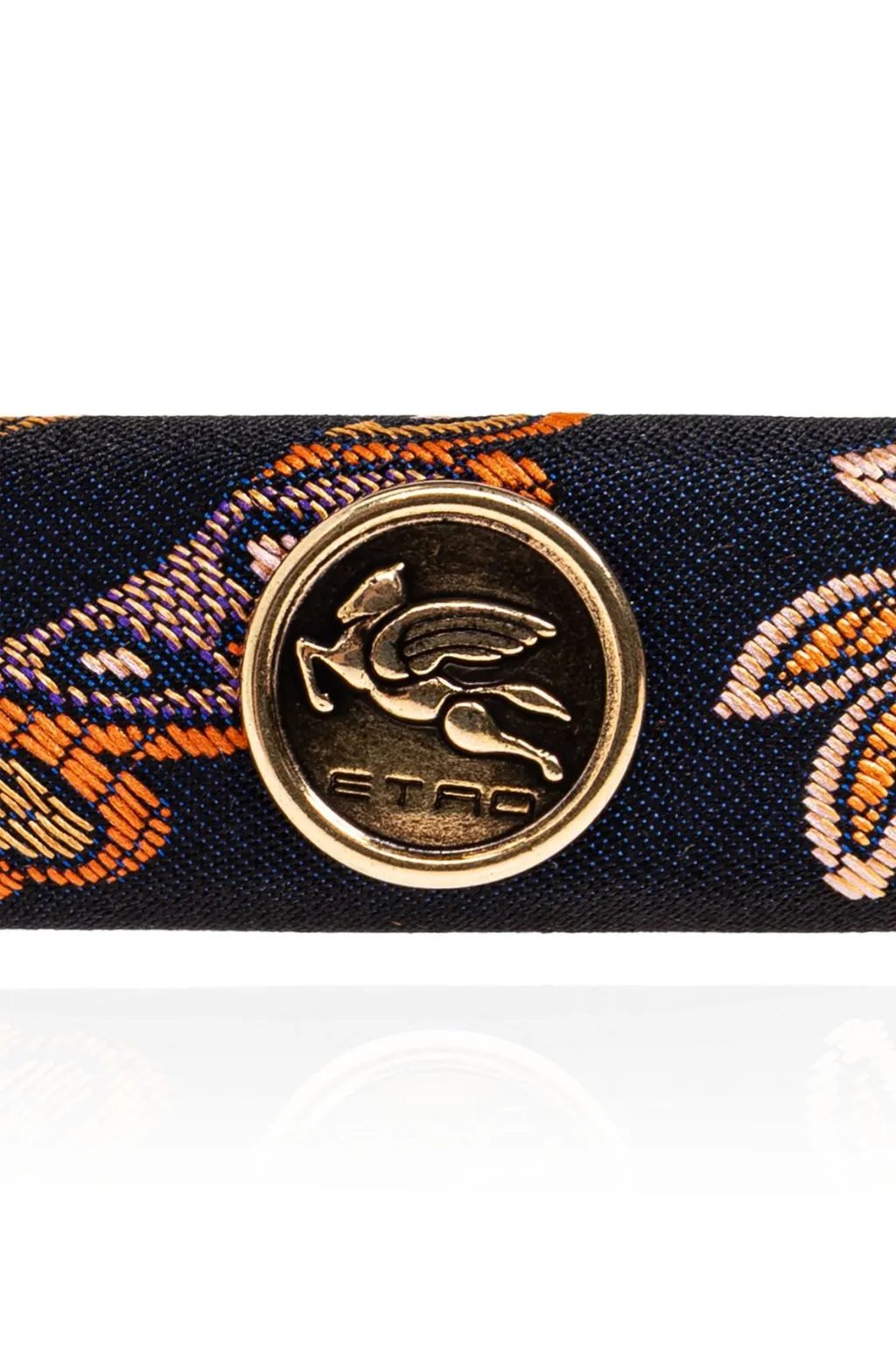 Logo-Plaque Hair Clip