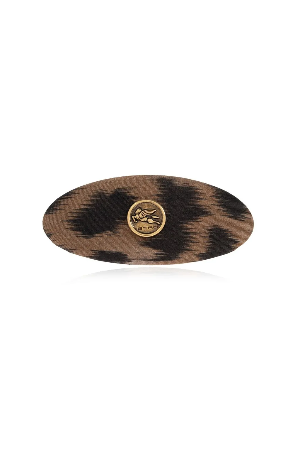 Logo Plaque Hair Clip