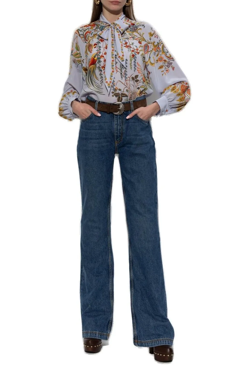 Paisley Printed Top