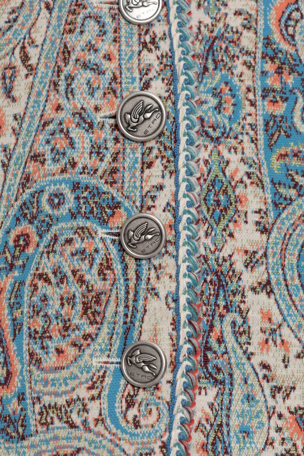 Paisley Printed Vest