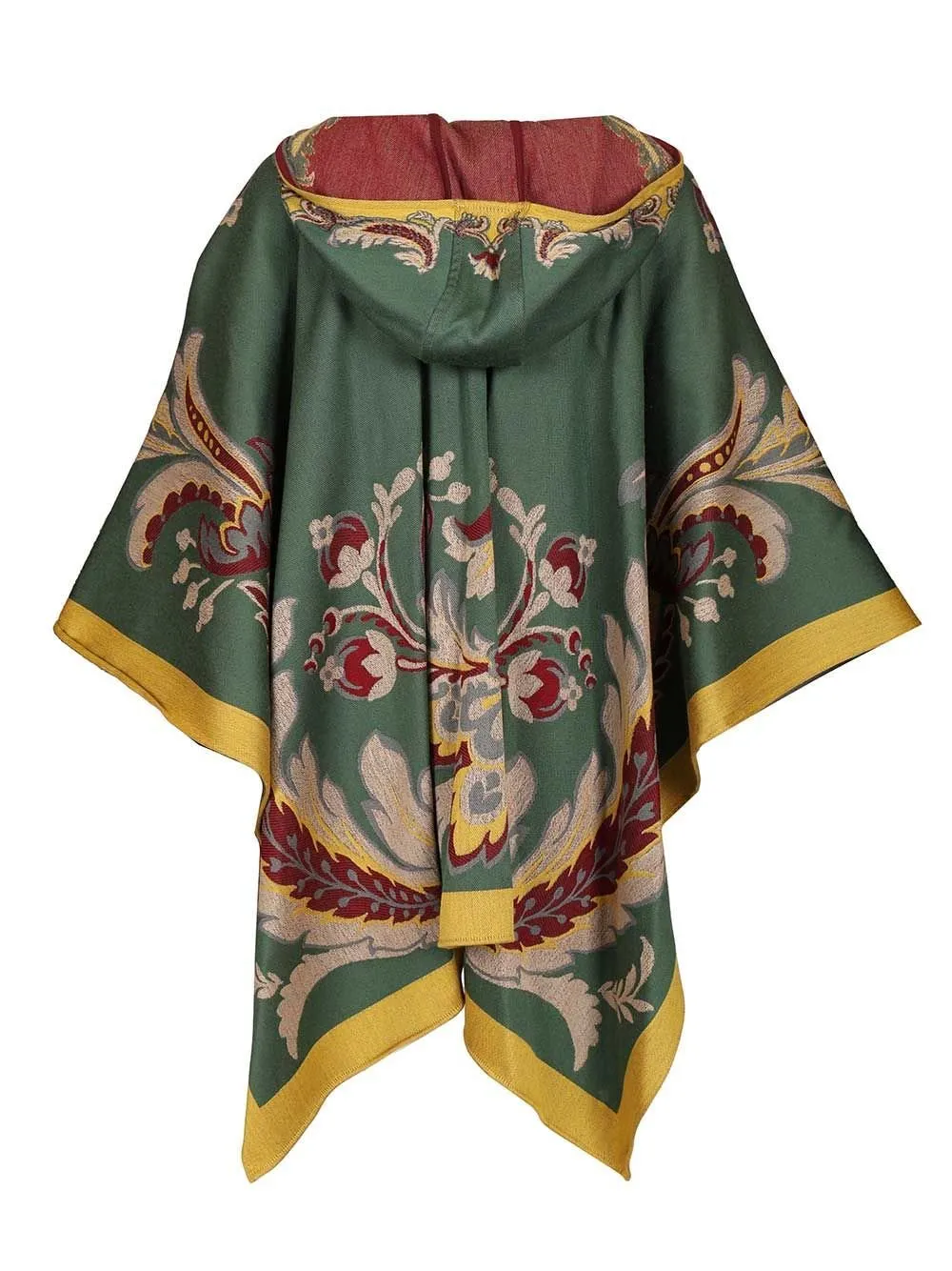 Paisley Motif Cape