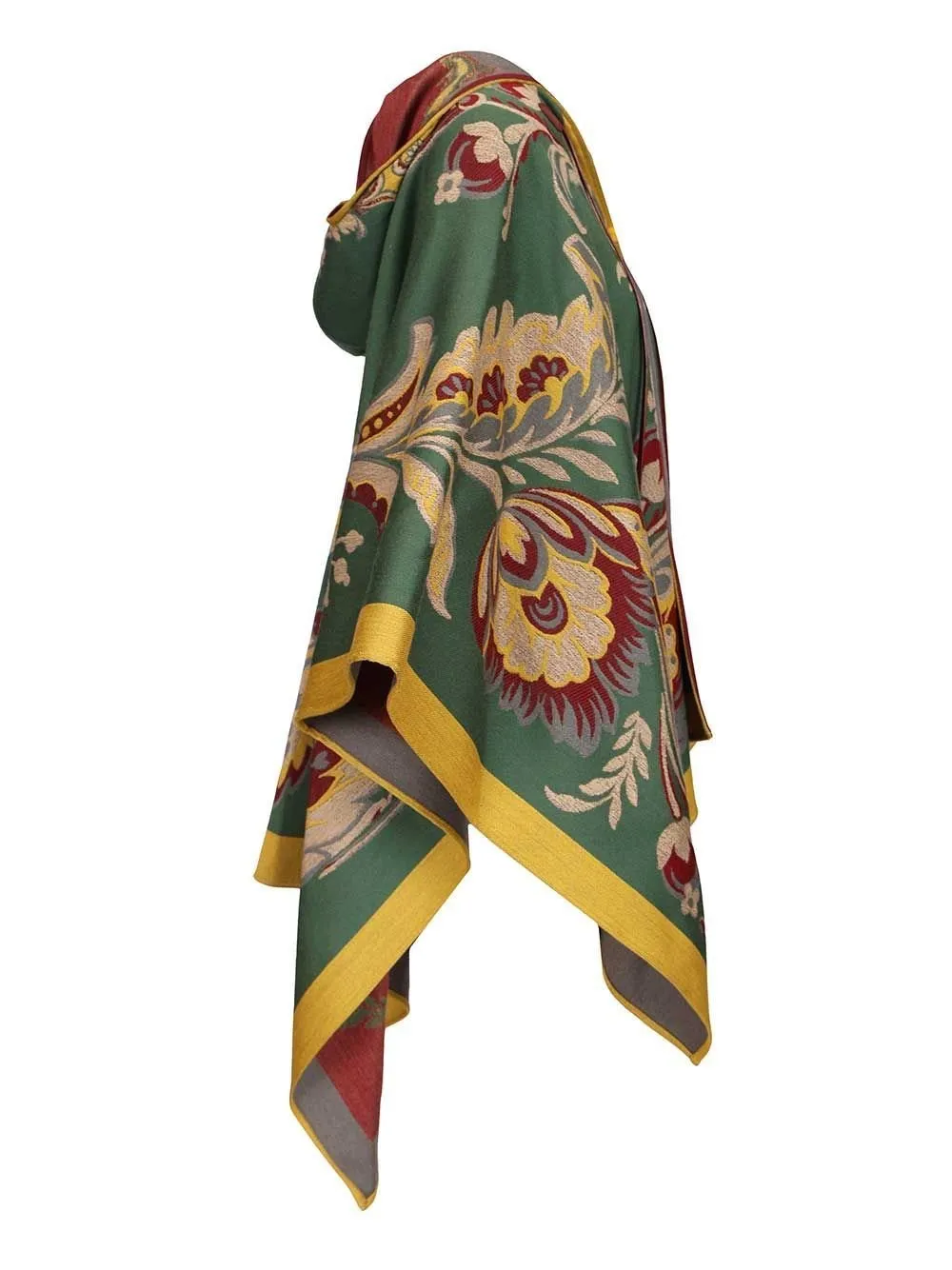 Paisley Motif Cape