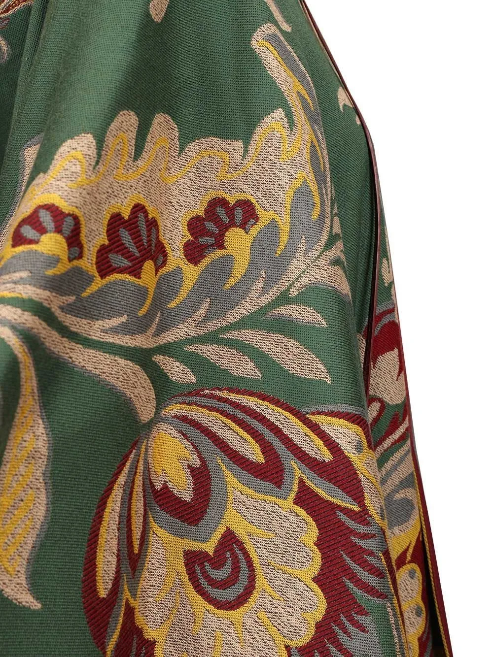 Paisley Motif Cape
