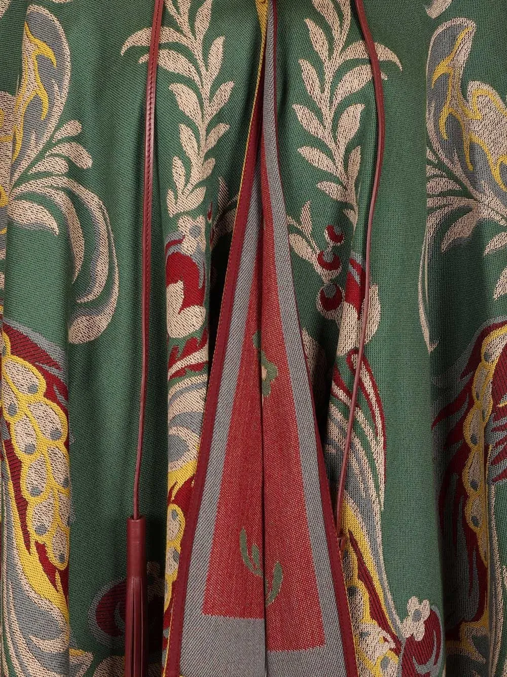 Paisley Motif Cape