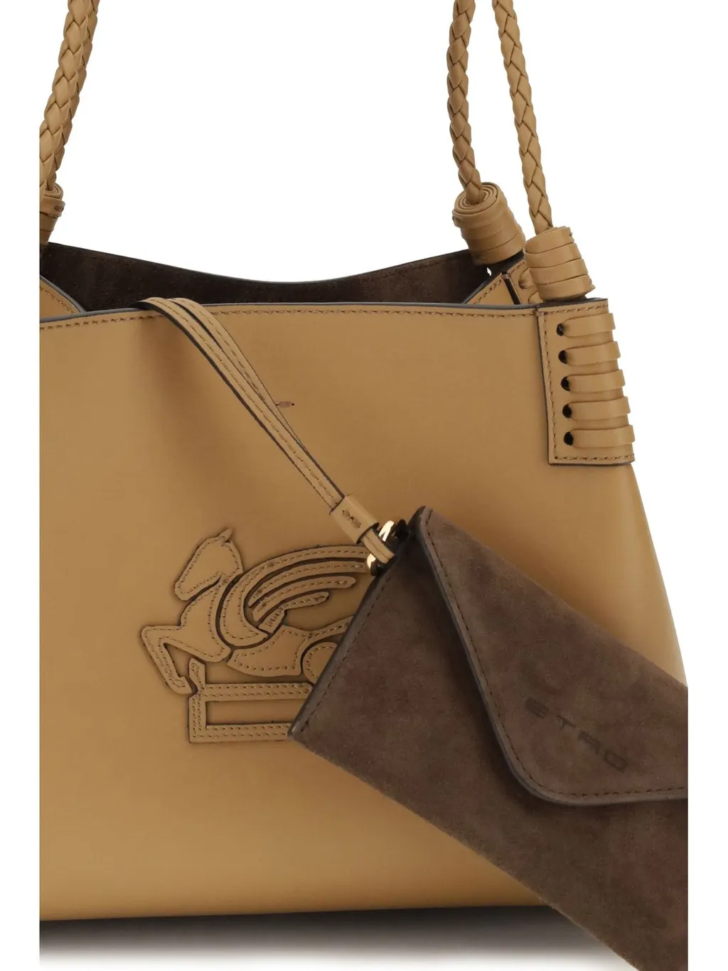 Libra Logo Patch Shoulder Bag
