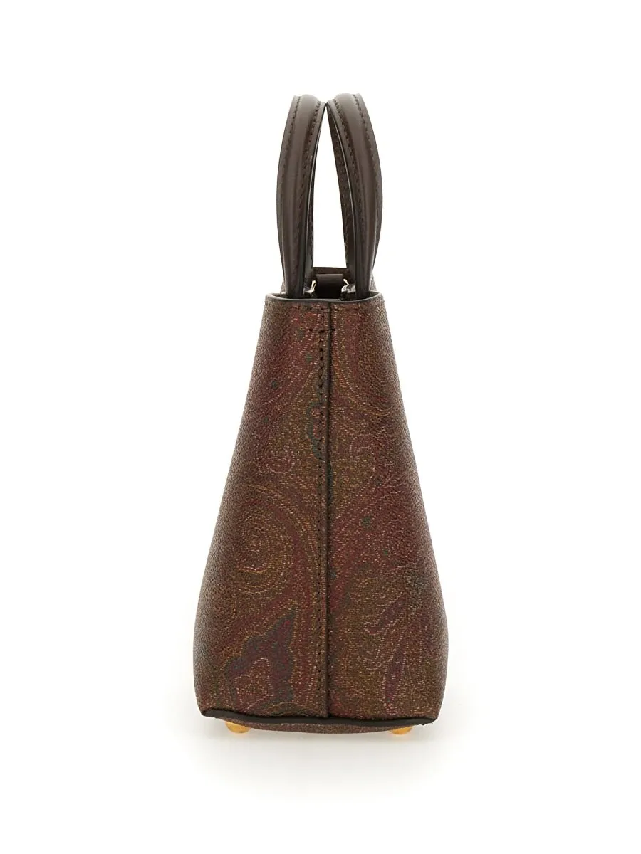 Aisley Jacquard Mini Essential Tote Bag