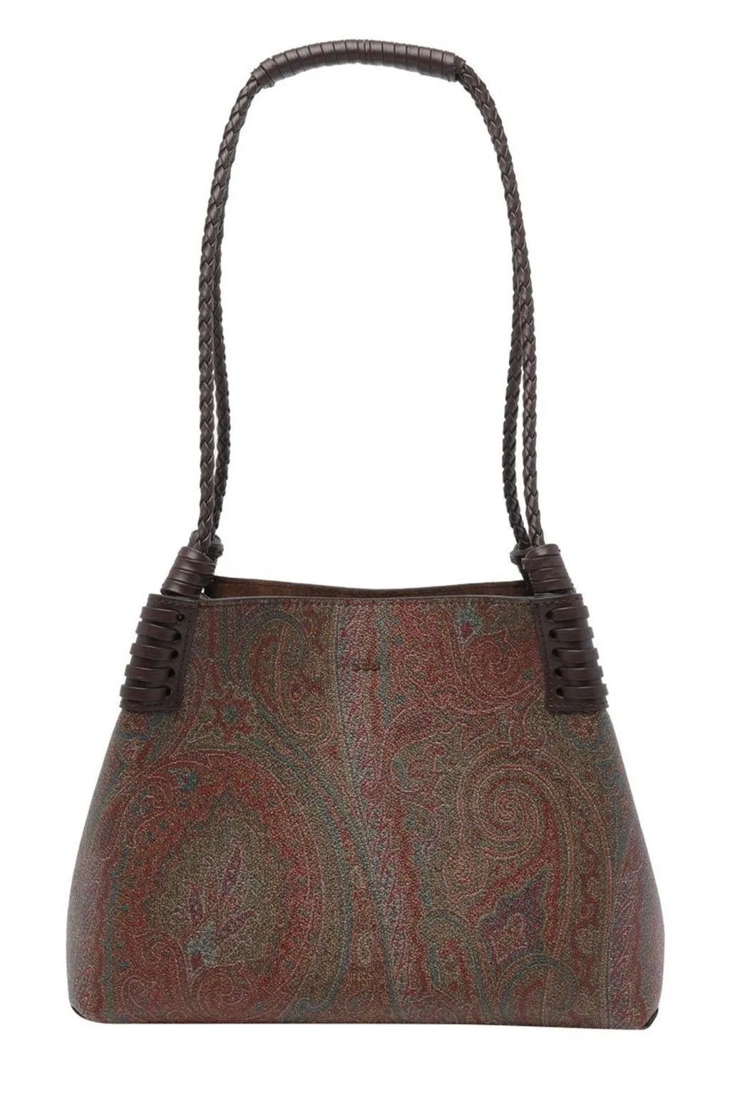 Small Arnica Libra Paisley Top Handle Tote Bag
