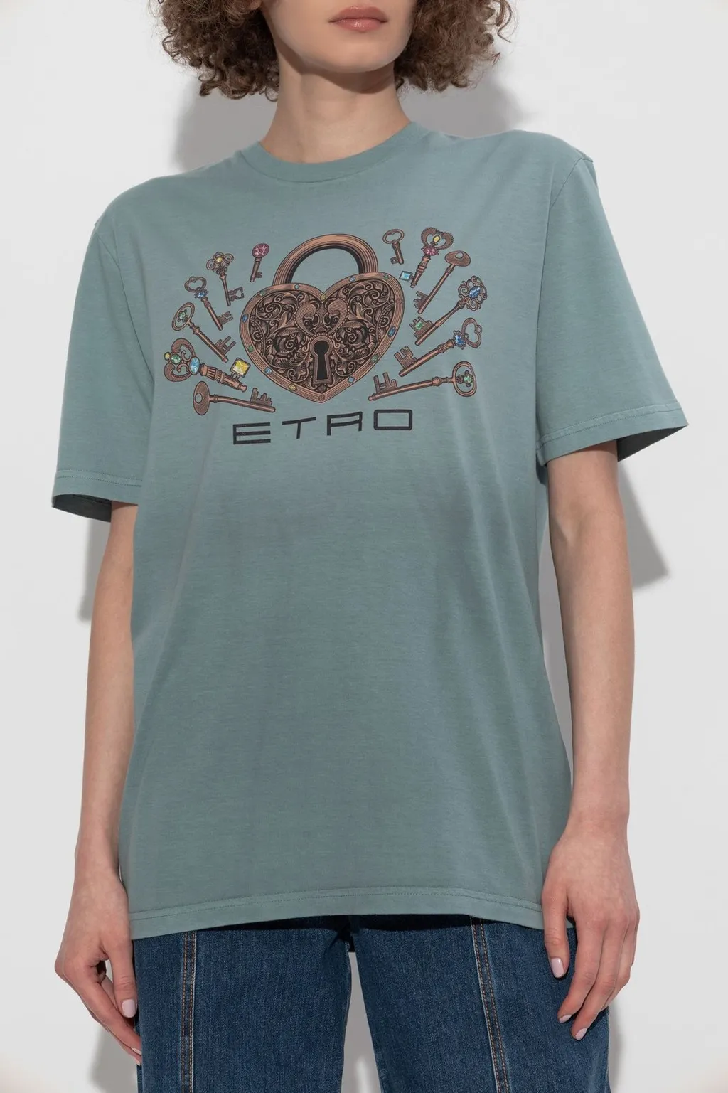 Logo Printed Crewneck T-Shirt