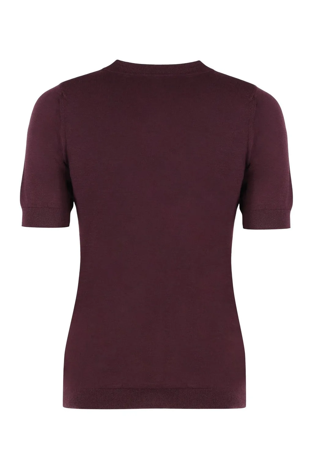 Floral Jacquard Crewneck Top
