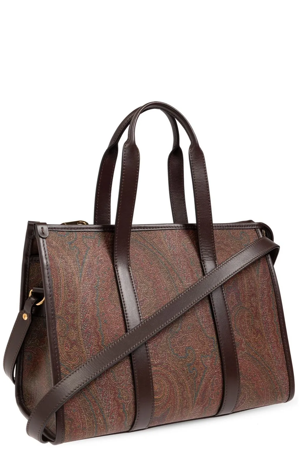 Paisley Medium Top Handle Bag