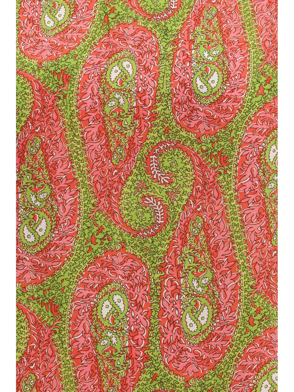 Paisley-Motifed Sleeveless Top