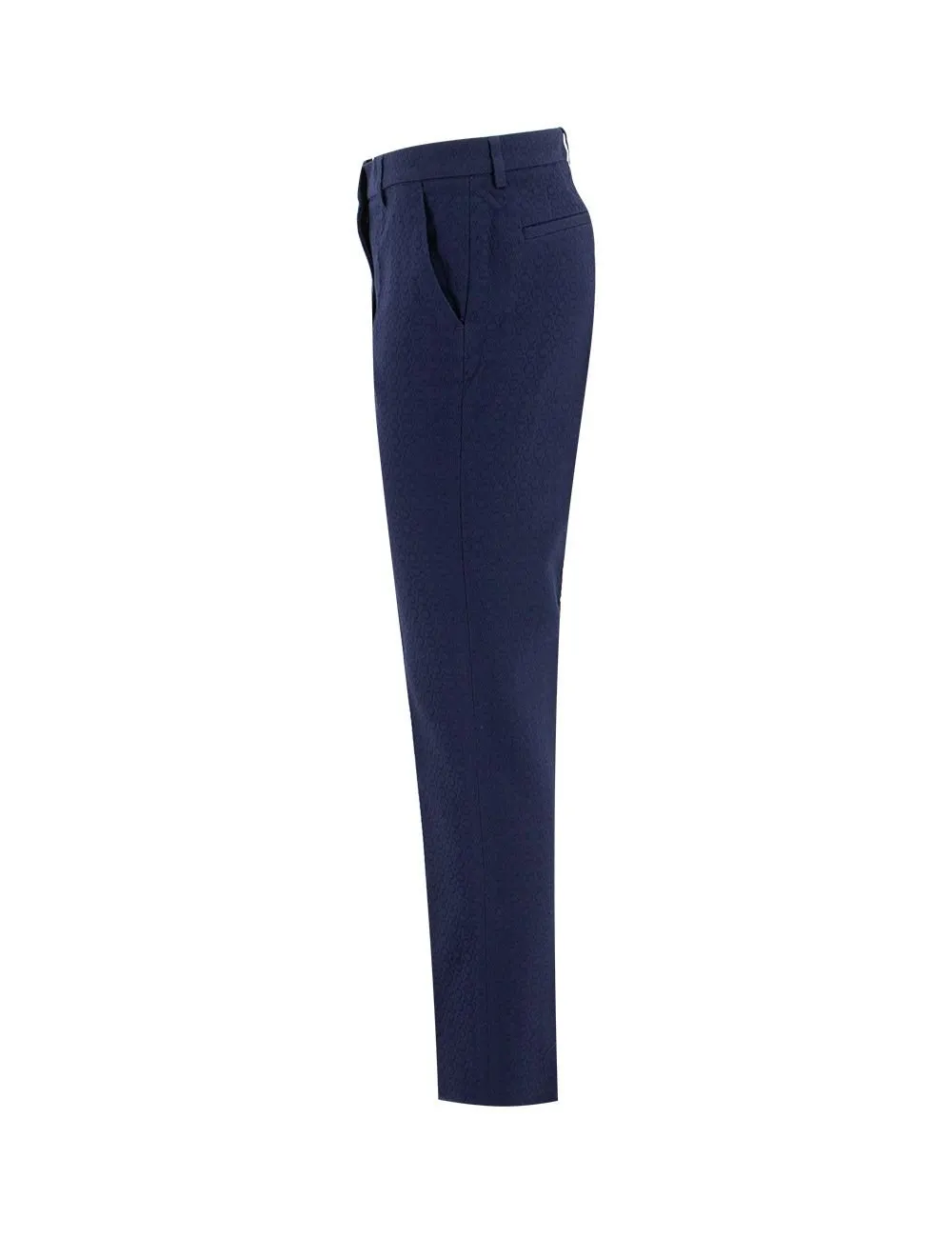 Tapered-Leg Cropped Trousers
