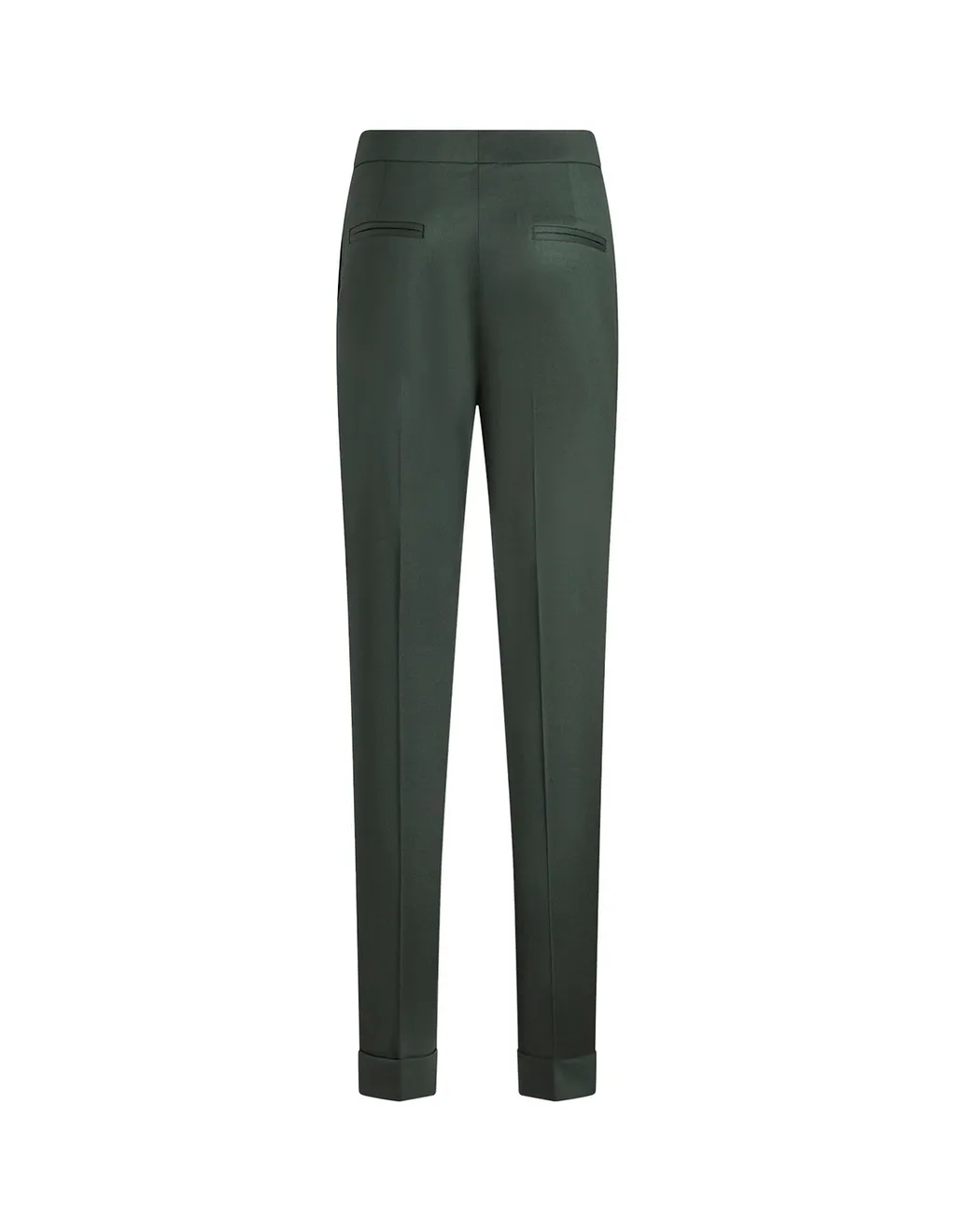 Cropped Stretch Trousers