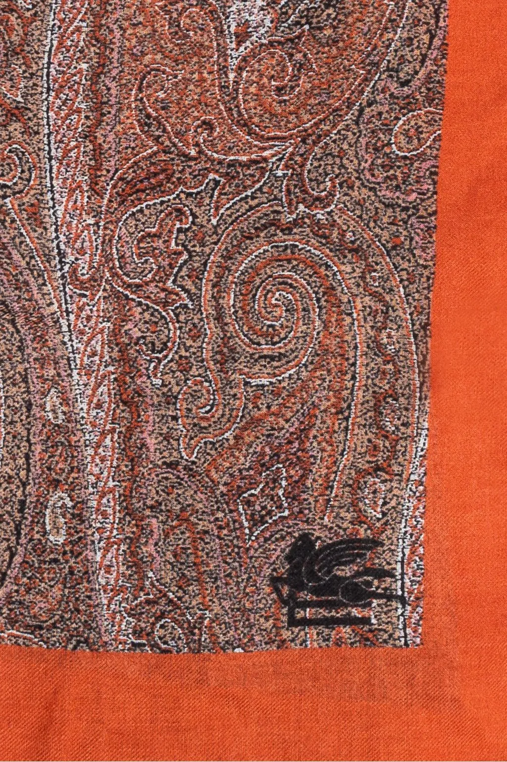 Floral Paisley Motif Scarf