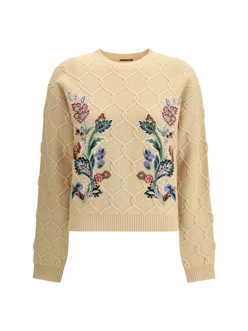 Embroidered Crewneck Jumper