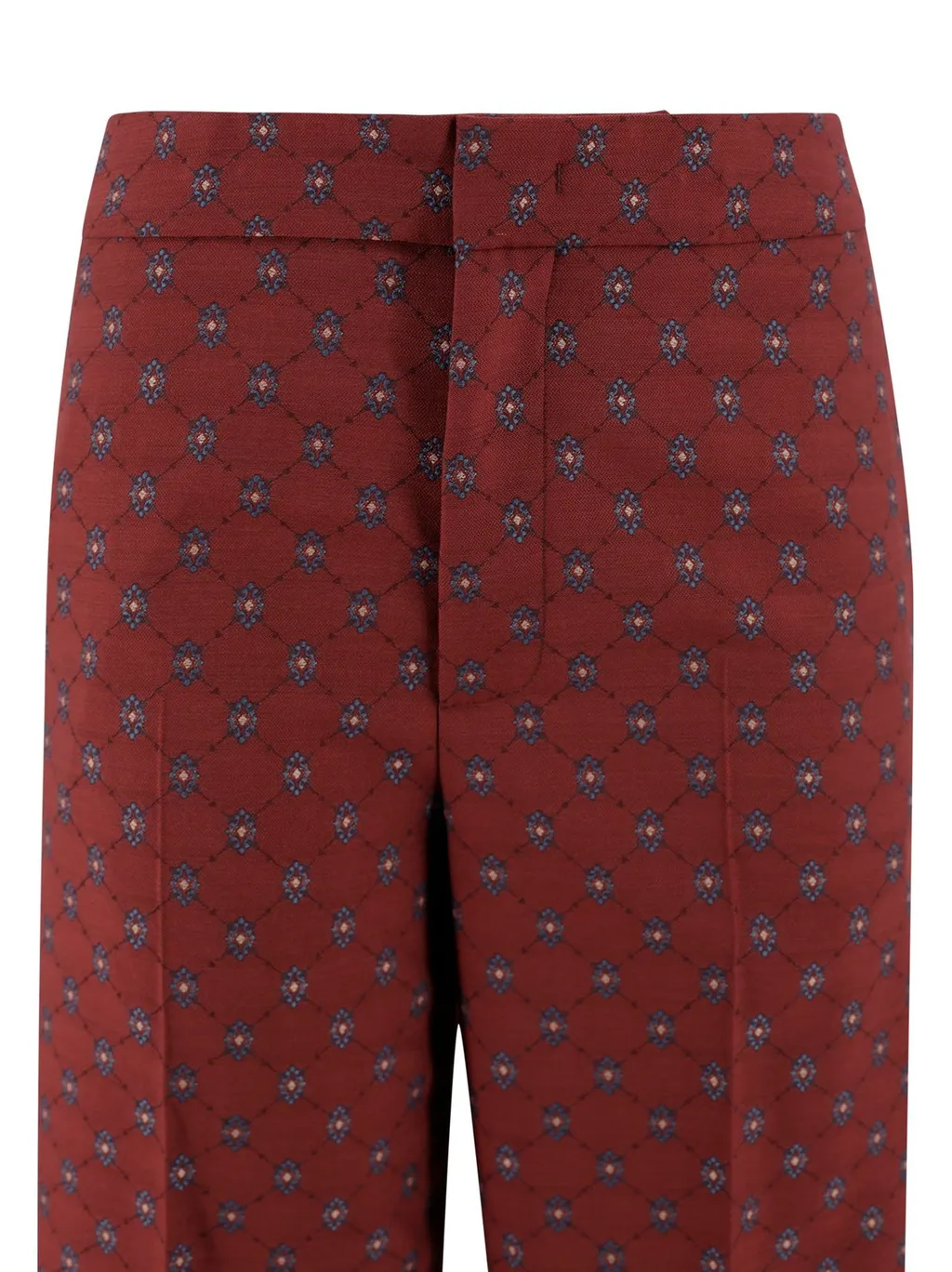 Straight-Leg Tailored Trousers