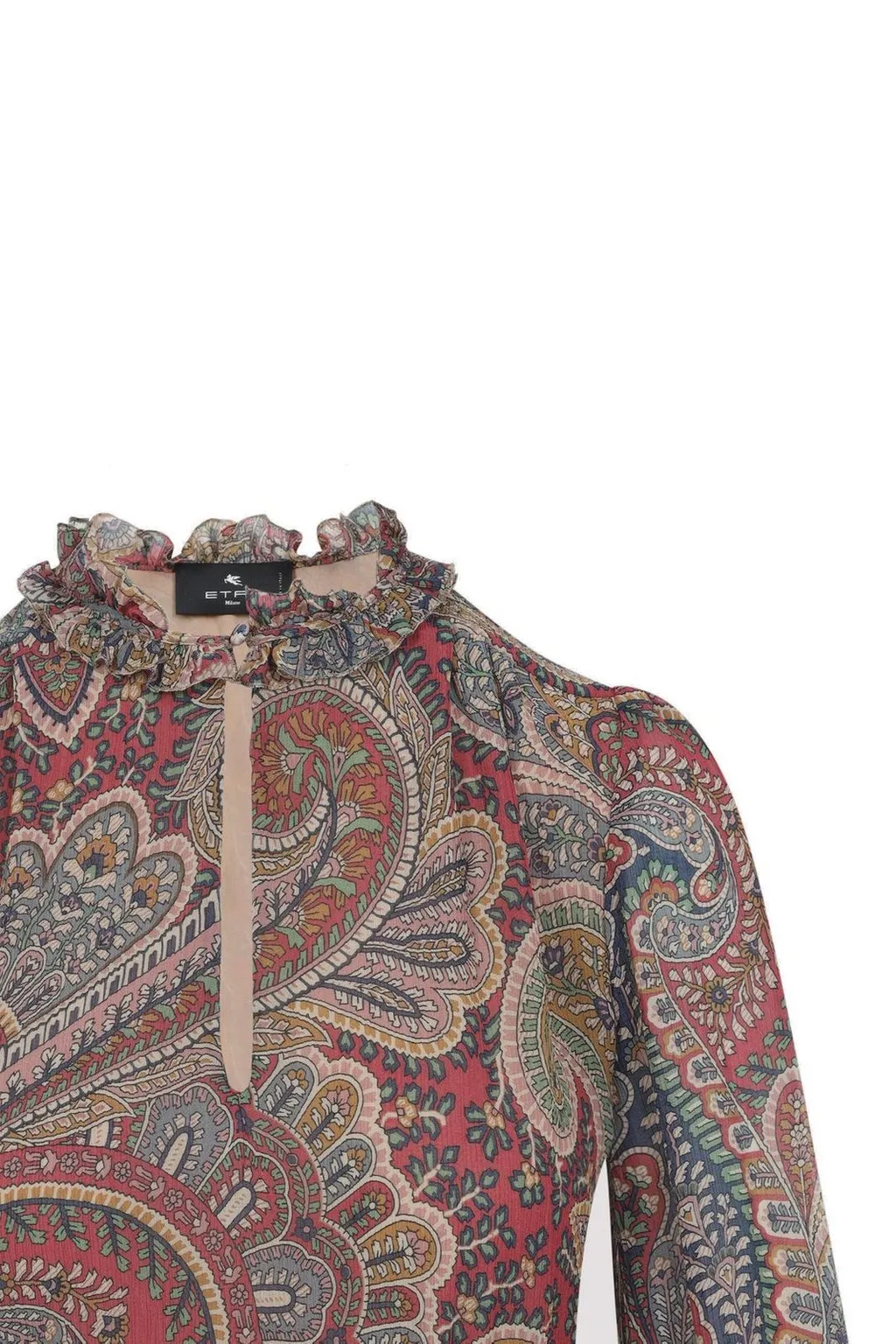 Paisley Printed Midi Dress
