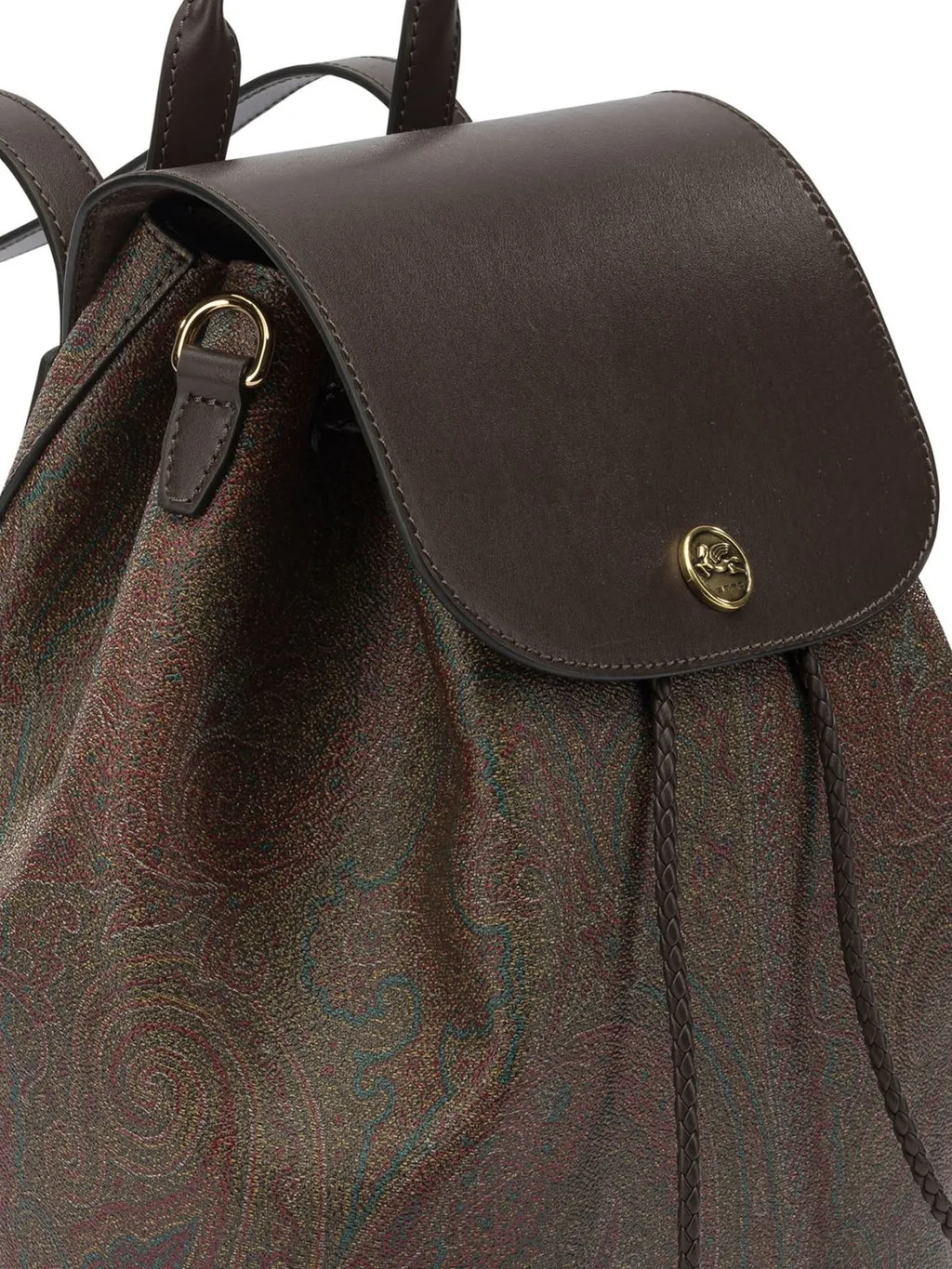 Medium Arnica Drawstring Paisley Backpack