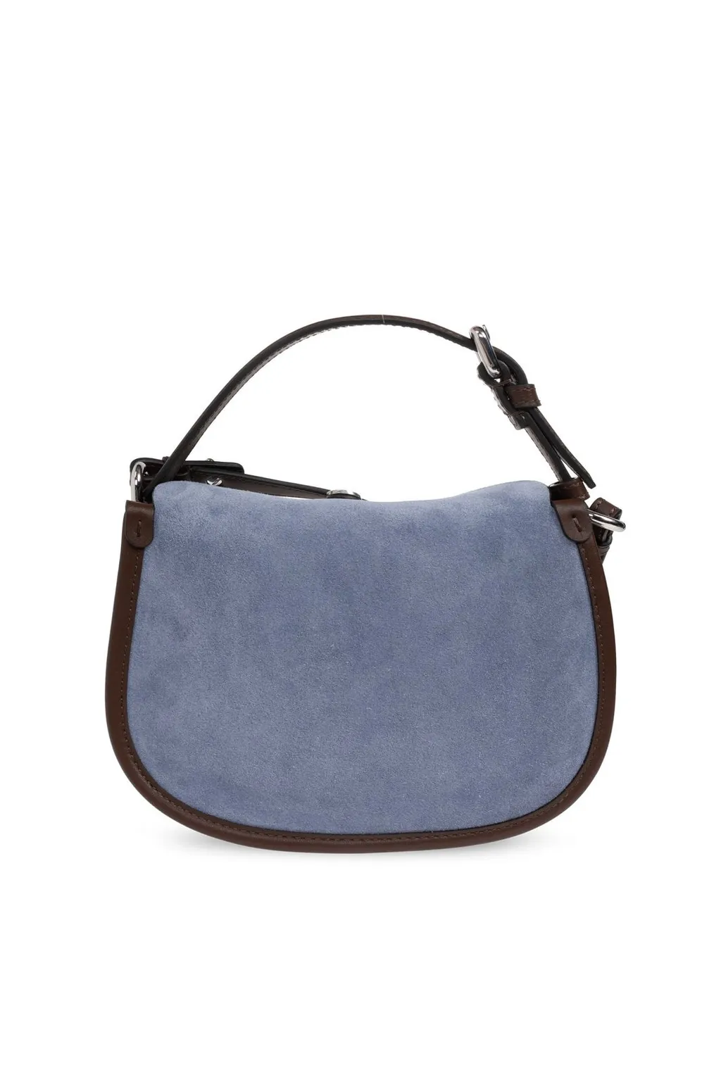 Small Buckle-Fastening Shoulder Bag