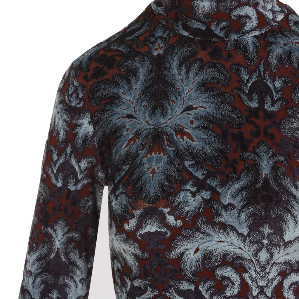 Paisley Printed Midi Dress