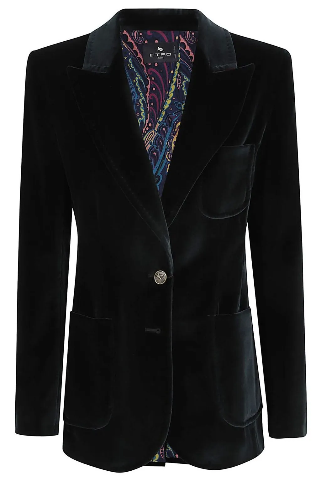 Stretch Velvet Jacket
