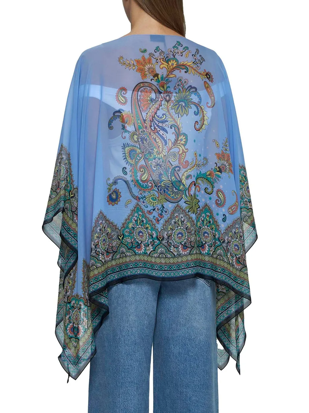 Paisley Printed Cape