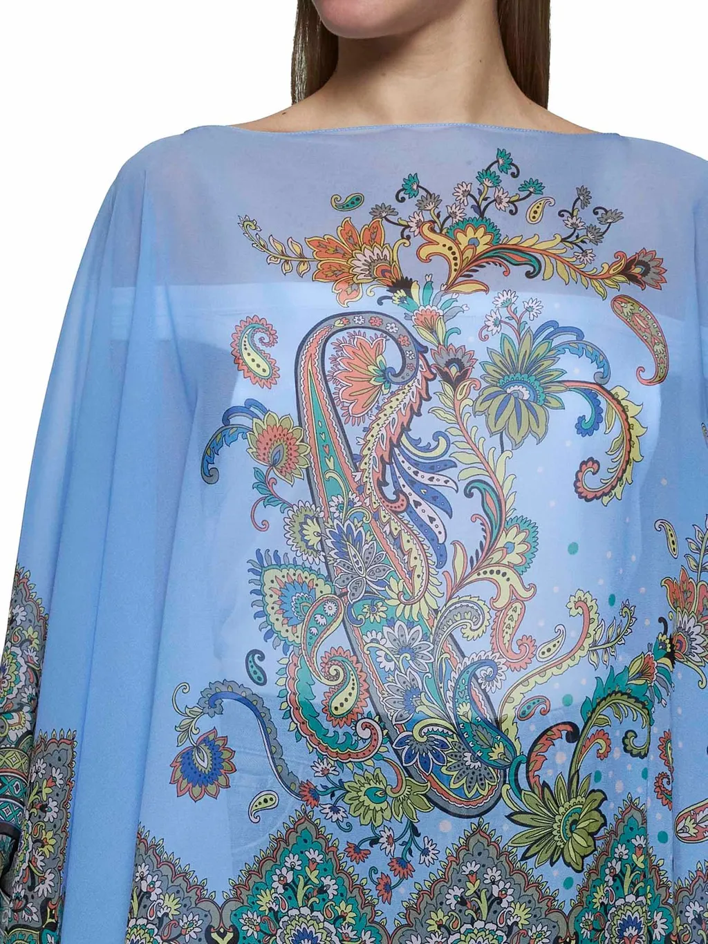 Paisley Printed Cape