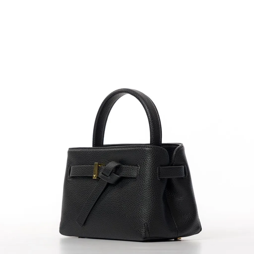 Mini Knotted Top Handle Bag